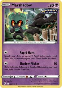 Marshadow - 080/203 (Cosmos Holo) (80) - Miscellaneous Cards & Products (MCAP)