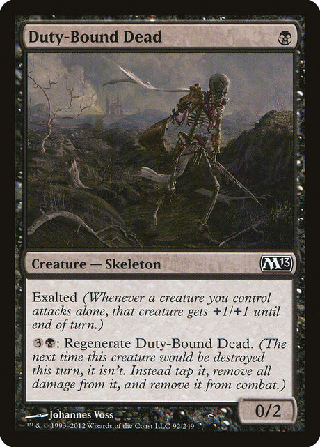 Duty-Bound Dead (92) - Magic 2013 (M13)