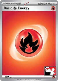 Basic Fire Energy (2) - Prize Pack Series Cards