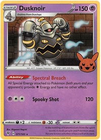 Dusknoir (71) - Trick or Trade BOOster Bundle 2023 (TTBB23)