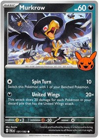 Murkrow (131) - Trick or Trade BOOster Bundle 2023 (TTBB23)