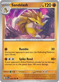 Sandslash (28) - SV: Scarlet & Violet 151 (MEW)