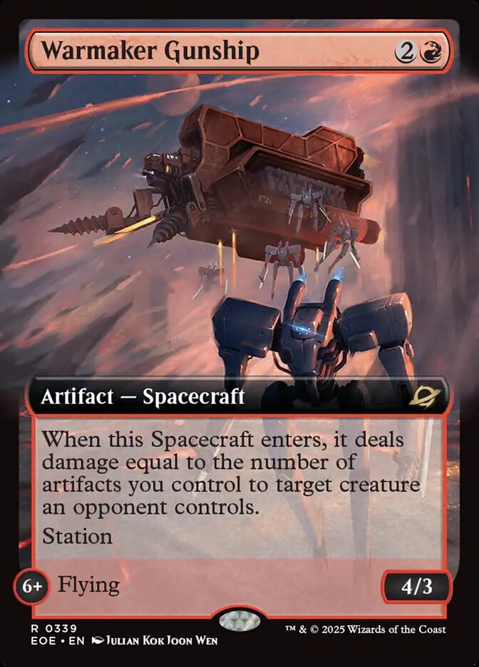 Warmaker Gunship (339) - Edge of Eternities (EOE)