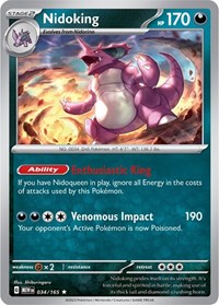 Nidoking (34) - SV: Scarlet & Violet 151 (MEW)