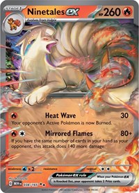 Ninetales ex (38) - SV: Scarlet & Violet 151 (MEW)