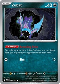 Zubat (41) - SV: Scarlet & Violet 151 (MEW)