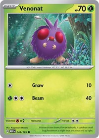 Venonat (48) - SV: Scarlet & Violet 151 (MEW)