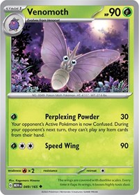 Venomoth (49) - SV: Scarlet & Violet 151 (MEW)