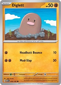 Diglett (50) - SV: Scarlet & Violet 151 (MEW)
