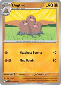 Dugtrio (51) - SV: Scarlet & Violet 151 (MEW)