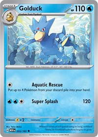 Golduck (55) - SV: Scarlet & Violet 151 (MEW)