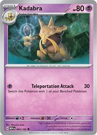 Kadabra (64) - SV: Scarlet & Violet 151 (MEW)