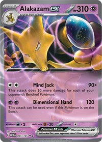 Alakazam ex (65) - SV: Scarlet & Violet 151 (MEW)