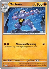 Machoke (67) - SV: Scarlet & Violet 151 (MEW)
