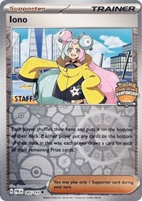 Iono - 185/193 (Regional Championships) (185) - League & Championship Cards (PR)