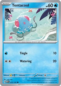 Tentacool (72) - SV: Scarlet & Violet 151 (MEW)