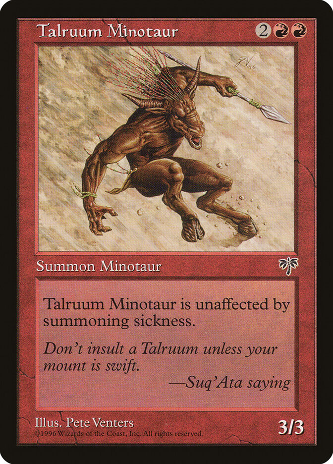 Talruum Minotaur (196) - Mirage (MIR)