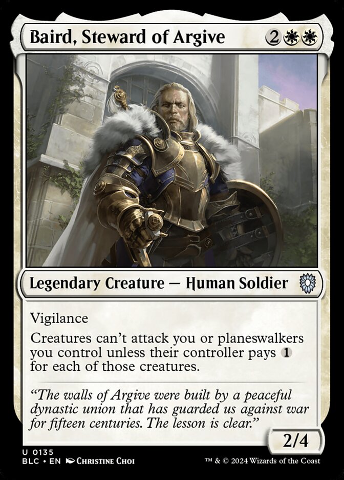 Baird, Steward of Argive (135) - Bloomburrow Commander (BLC)
