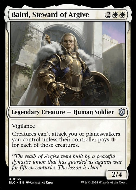 Baird, Steward of Argive (135) - Bloomburrow Commander (BLC)