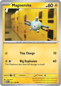 Magnemite (81) - SV: Scarlet & Violet 151 (MEW)