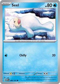 Seel (86) - SV: Scarlet & Violet 151 (MEW)