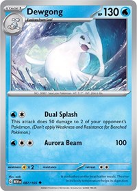Dewgong (87) - SV: Scarlet & Violet 151 (MEW)