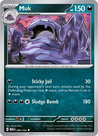 Muk (89) - SV: Scarlet & Violet 151 (MEW)