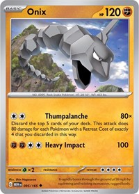 Onix (95) - SV: Scarlet & Violet 151 (MEW)