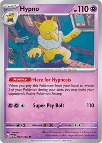 Hypno (97) - SV: Scarlet & Violet 151 (MEW)