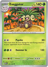 Exeggutor (103) - SV: Scarlet & Violet 151 (MEW)