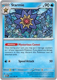 Starmie (121) - SV: Scarlet & Violet 151 (MEW)