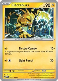 Electabuzz (125) - SV: Scarlet & Violet 151 (MEW)