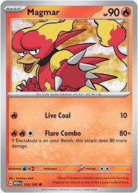 Magmar (126) - SV: Scarlet & Violet 151 (MEW)