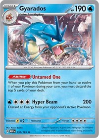Gyarados (130) - SV: Scarlet & Violet 151 (MEW)