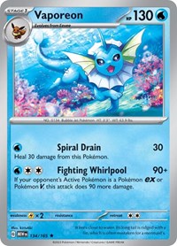 Vaporeon (134) - SV: Scarlet & Violet 151 (MEW)