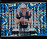 2024 Panini Mosaic #273 Drake Maye Mosaic Reactive Blue