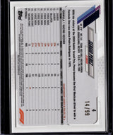 2021 Topps Chrome Sapphire Formula 1 Sergio Perez Aqua /99