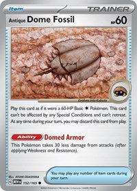 Antique Dome Fossil (152) - SV: Scarlet & Violet 151 (MEW)