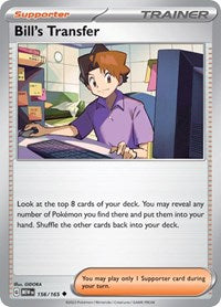 Bills Transfer (156) - SV: Scarlet & Violet 151 (MEW)