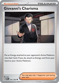 Giovannis Charisma (161) - SV: Scarlet & Violet 151 (MEW)