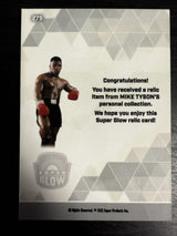 2021 Super Glow Sports #275 Mike Tyson Jumbo Relic