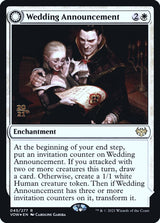 Wedding Announcement // Wedding Festivity (45s) - Innistrad: Crimson Vow Promos (PVOW)