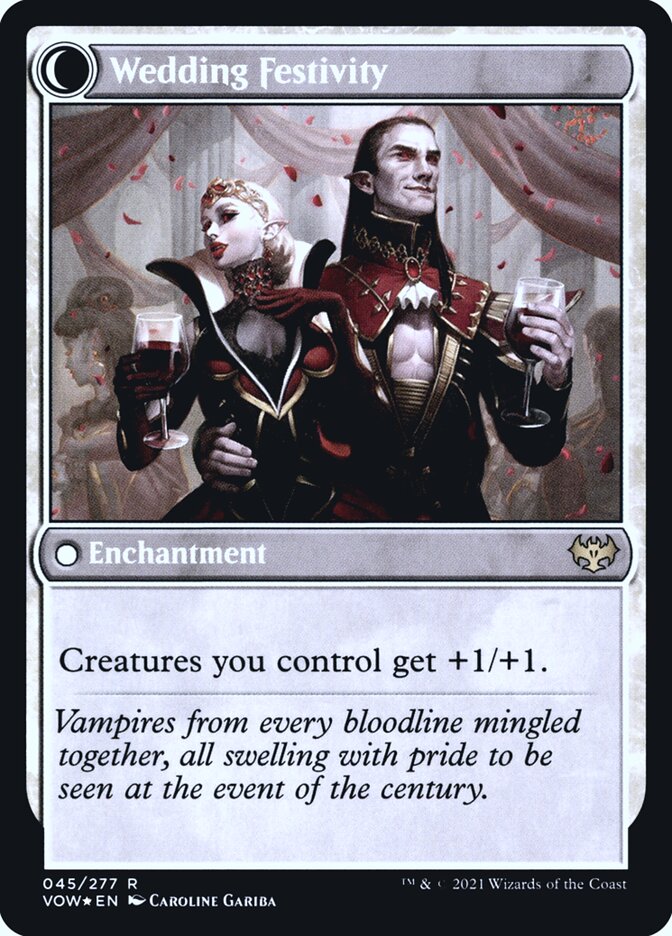 Wedding Announcement // Wedding Festivity (45s) - Innistrad: Crimson Vow Promos (PVOW)