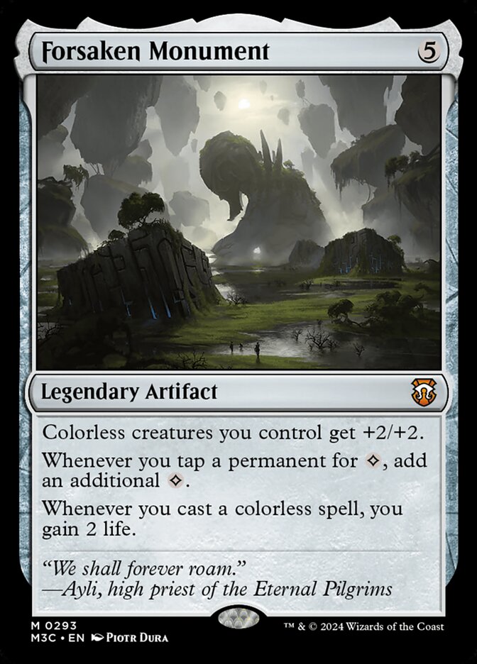 Forsaken Monument (293) - Modern Horizons 3 Commander (M3C)