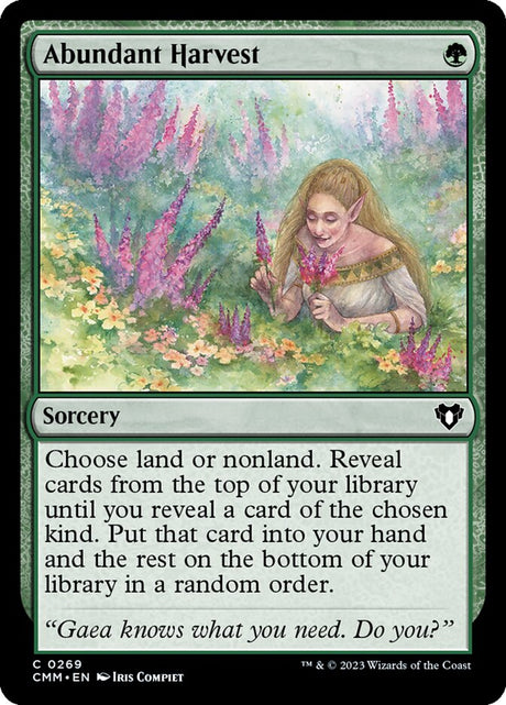 Abundant Harvest (269) - Commander Masters (CMM)
