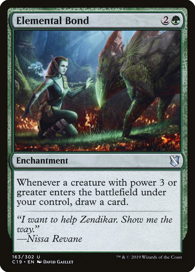 Elemental Bond (163) - Commander 2019 (C19)