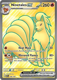 Ninetales ex (186) - SV: Scarlet & Violet 151 (MEW)