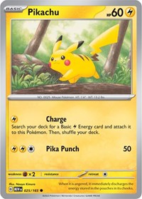 Pikachu (25) - SV: Scarlet & Violet 151 (MEW)