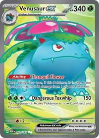 Venusaur ex (182) - SV: Scarlet & Violet 151 (MEW)