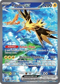 Zapdos ex (202) - SV: Scarlet & Violet 151 (MEW)